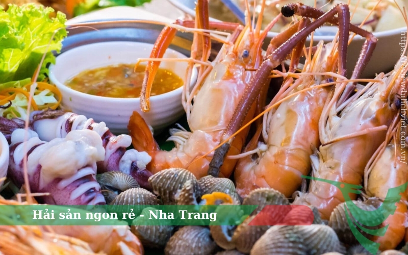 Hải sản ngon rẻ Nha Trang