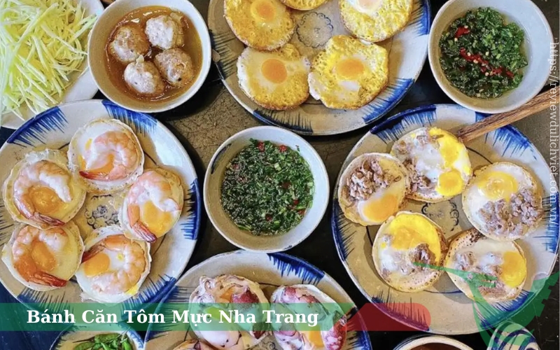 Bánh Căn Tôm Mực Nha Trang