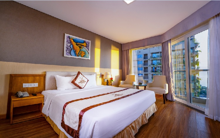 Dendro Gold Phòng Deluxe Sea View With Balcony