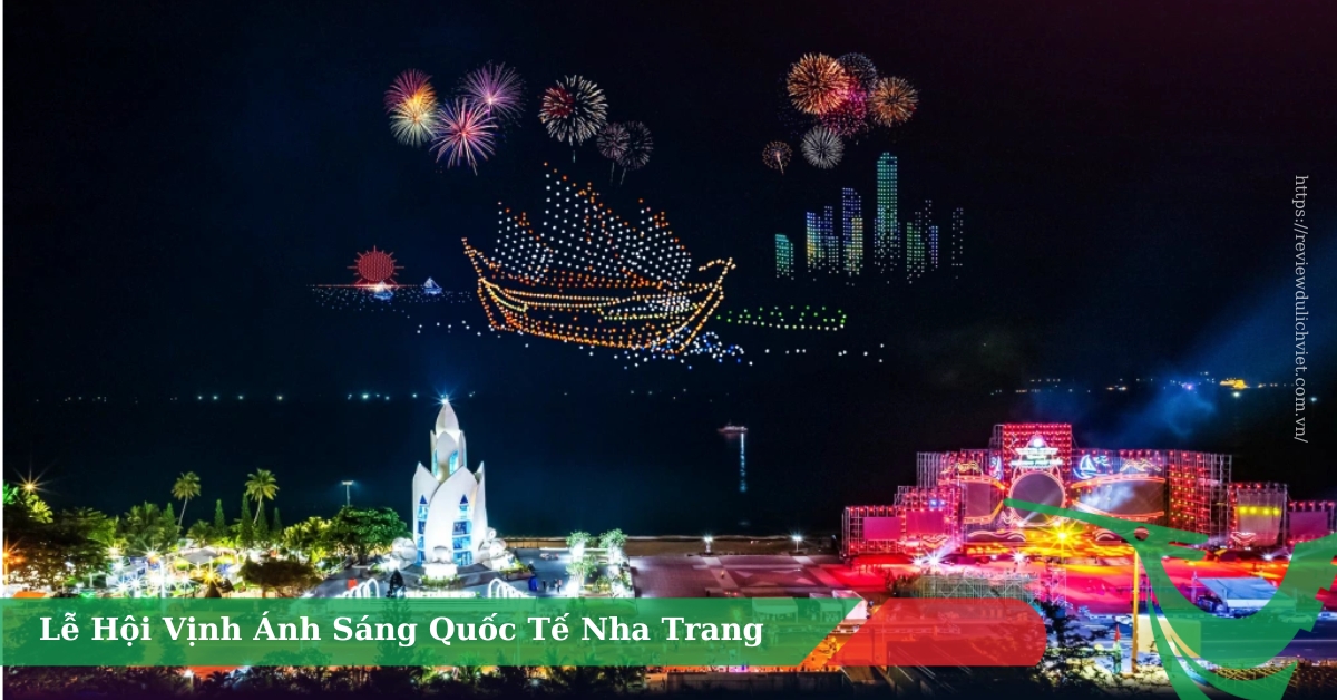 Ảnh Bìa Lễ Hội Ánh Sáng Vịnh Nha Trang