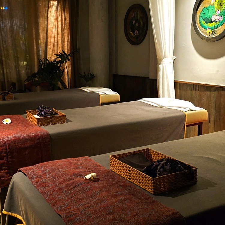 Không gian phục vụ Charm spa Grand Nha Trang